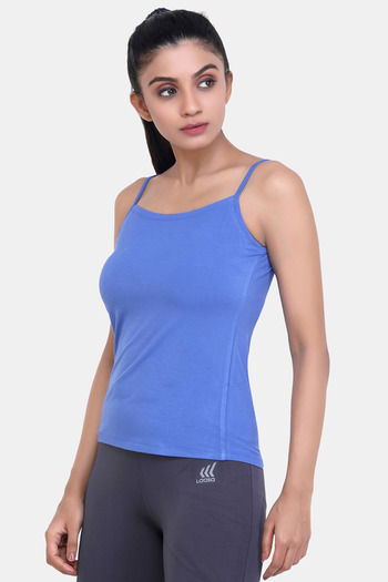 Buy Laasa Viscose Gym Tank Top - Black at Rs.699 online