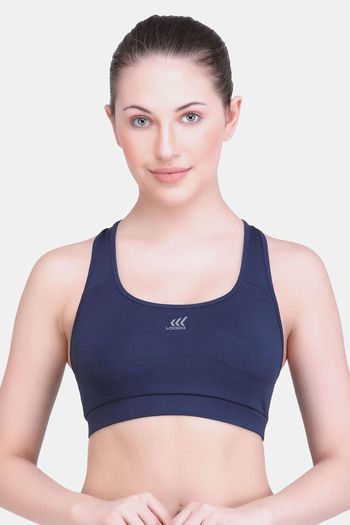 High Impact Gym Workout Sports Bra with Removable Pads for Women – Laasa  Sports