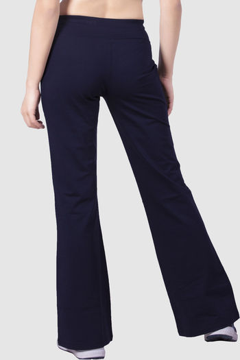KASSUALLY Jeans  Buy KASSUALLY Women Dark Blue Bell Bottom Jeans OnLine   Nykaa Fashion