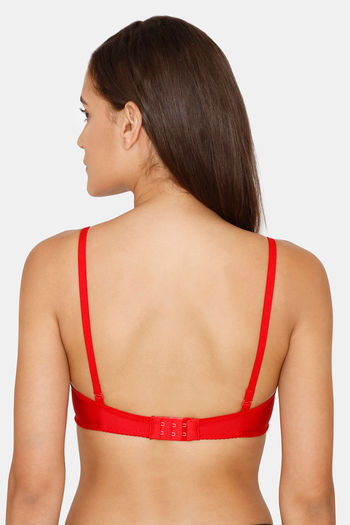 Buy Lady Lyka Padded Non Wired Medium Coverage T-Shirt Bra - Red at Rs.374  online