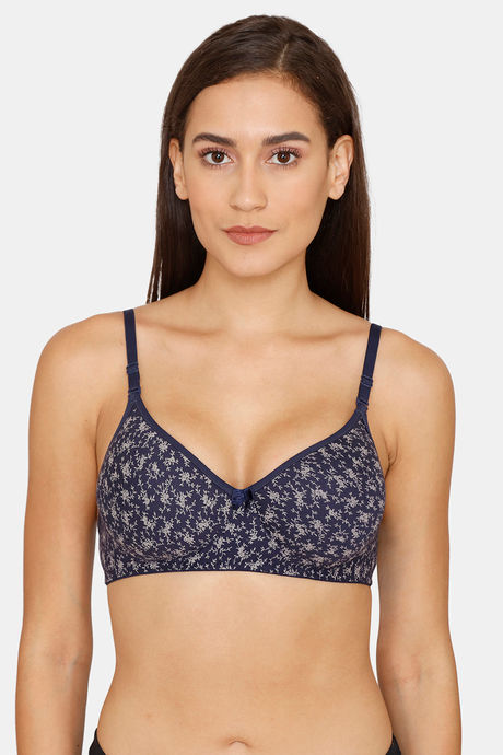Buy Lady Lyka Padded Non Wired Medium Coverage T-Shirt Bra - Blue at Rs.374  online