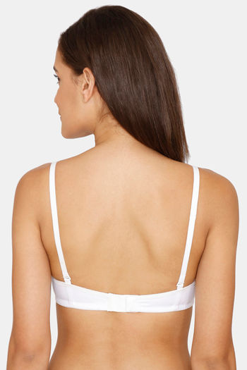 Buy Lady Lyka Padded Non Wired Medium Coverage T-Shirt Bra - White at  Rs.374 online