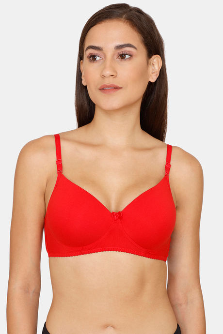 Buy Lady Lyka Padded Non Wired Medium Coverage T-Shirt Bra - Pink at Rs.424  online