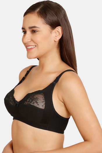 Buy Lady Lyka Single Layered Non Wired Medium Coverage T-Shirt Bra (Pack of  2) - Wine Black at Rs.879 online