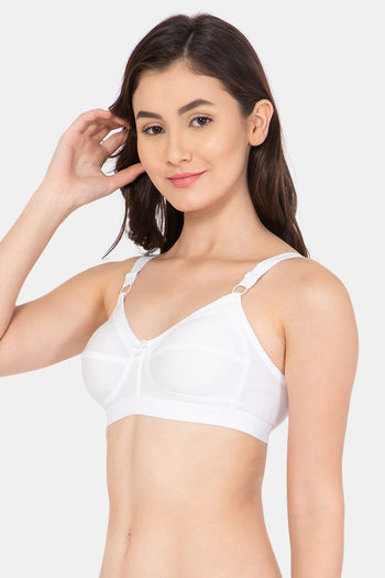 Buy Lady Lyka Single Layered Non Wired Medium Coverage T-Shirt Bra - Skin  at Rs.374 online