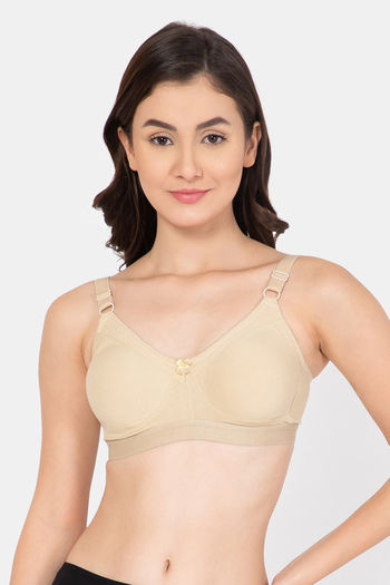 Buy Tweens Padded Non-Wired Full Coverage T-Shirt Bra - Off-White