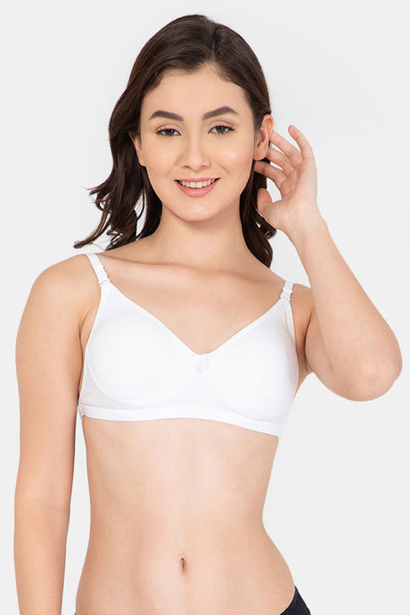 Buy Zivame Double Layered Non Wired Full Coverage Ultra Low Back Backless  Bra - Black at Rs.299 online