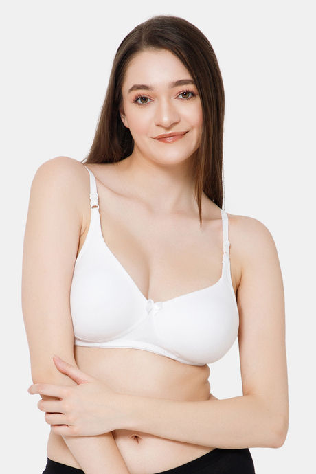 Buy Lady Lyka Single Layered Non Wired Medium Coverage T-Shirt Bra - Wine  at Rs.349 online