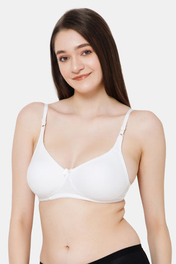 Buy Zivame Beautiful Basics Padded Wired Medium Coverage T-Shirt Bra -  Mineral Red at Rs.477 online