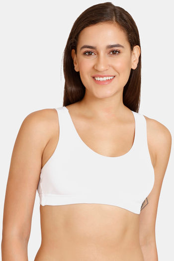Buy Energy white sports bra for Women Online in India