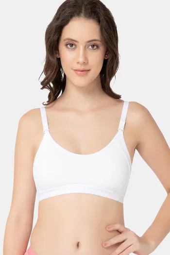 Buy Lady Lyka Modal Sports Bra - White