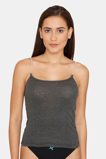 Buy online Black Cotton Camisole from lingerie for Women by Zivame for ₹299  at 40% off