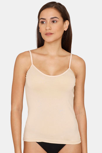 Buy Lady Lyka Cotton Camisole - Skin at Rs.299 online