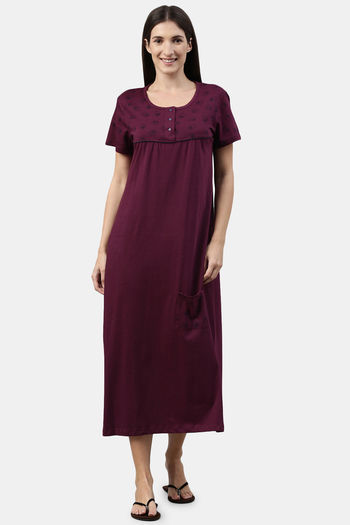 Cotton night hot sale dress online