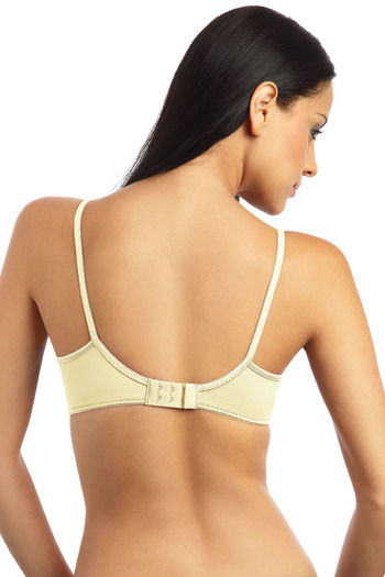 Buy Lovable Super Soft Double Layered Wirefree Bra- Cream at Rs