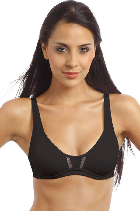 Buy Lovable Lightly Lined Wirefree Side Shaping Bra- Black at Rs