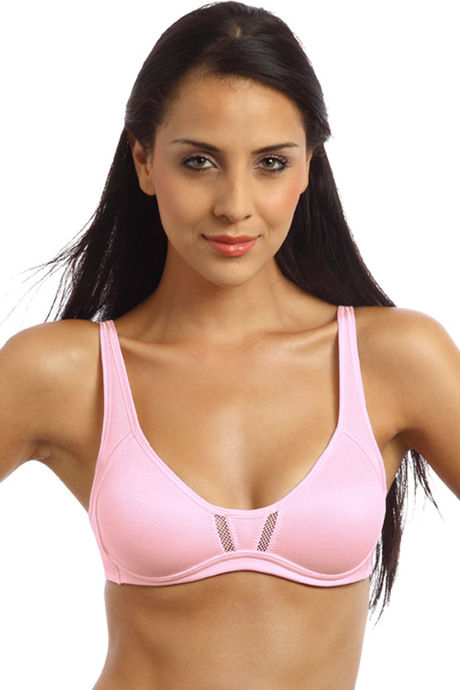 Buy Lovable Lightly Lined Wirefree Bra- Baby Pink at Rs.340 online