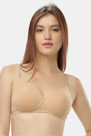 Buy Lovable Padded Wired Full Coverage Push-Up Bra - Skin at Rs
