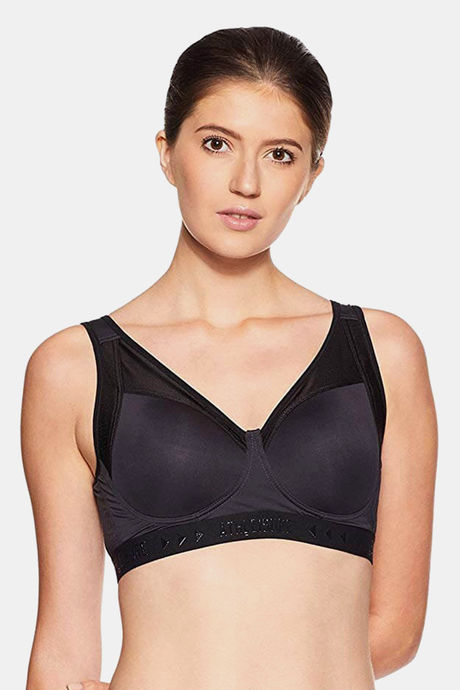 Claret Silk Back Support Cotton Sports Bra (Multiple colors available)