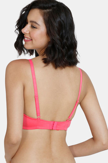 Buy Zivame Miracle Padded Non Wired Full Coverage T-Shirt Bra