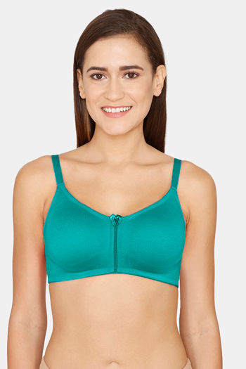 Buy BUBBLY DAYS TURQUOISE NON WIRED NON PADDED SPORTS BRA for Women Online  in India
