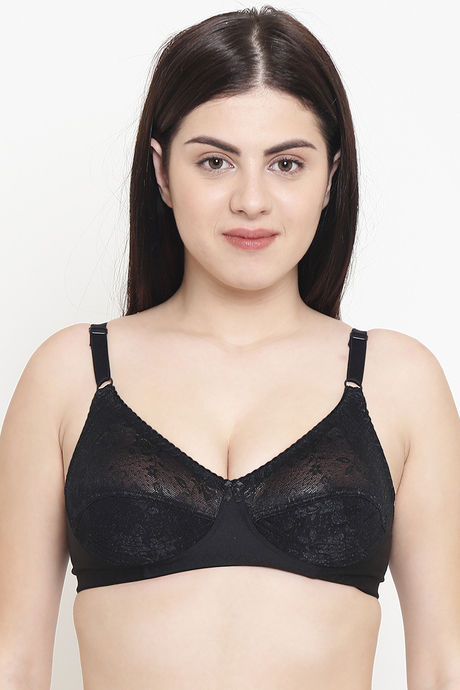Buy Leading Lady Double Layered Wirefree Super Support Bra - Maroon at  Rs.419 online