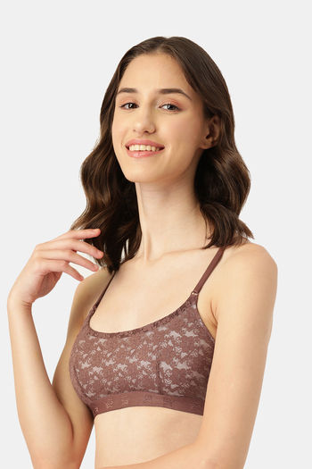 Buy Leading Lady Single Layered Non-Wired Full Coverage Bralette