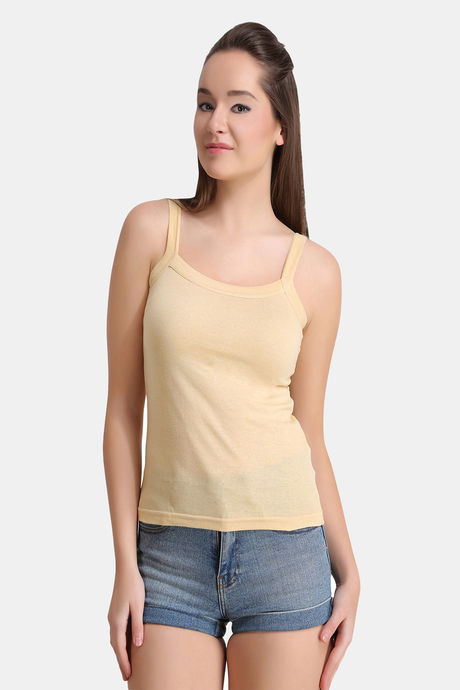 Lady Lyka Cotton Camisole - Buy Camisole in Skin Colour | Zivame