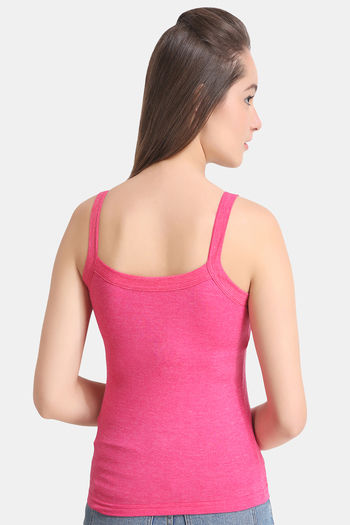 Leading Lady Knit Cotton Camisole - Pink