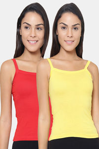 Buy Leading Lady Knit Cotton Camisole (Pack of 2) - Assorted