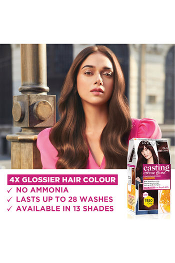 Buy L'Oreal Paris Casting Creme gloss Hair Color, 360 Black Cherry  g  + 72 ml at  online | Beauty online