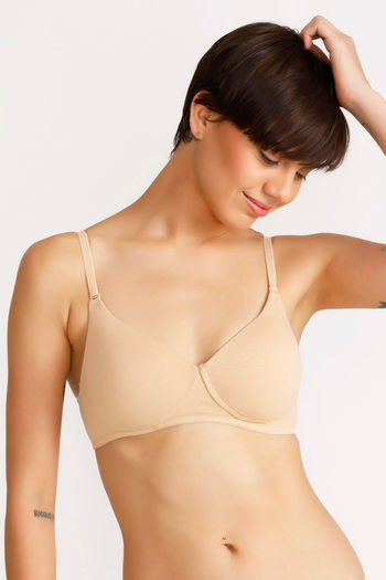 Amante Gentle Lift Push Up Bra- Skin - THE DEAL APP  Get Best Deals,  Discounts, Offers, Coupons for Shopping in India