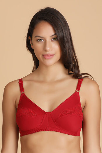 Buy Lovable Single Layered Shaping Wirefree Bra- Maroon at Rs.490 online