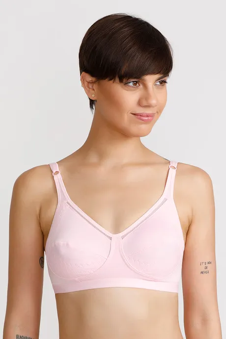 Buy Lovable Single Layered Shaping Wirefree Bra- Pink at Rs.490