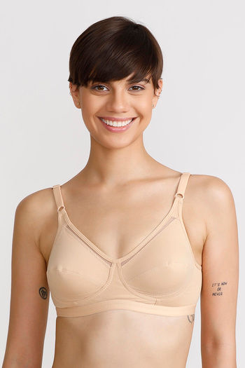 Lovable Single Layered Shaping Wirefree Bra- Skin