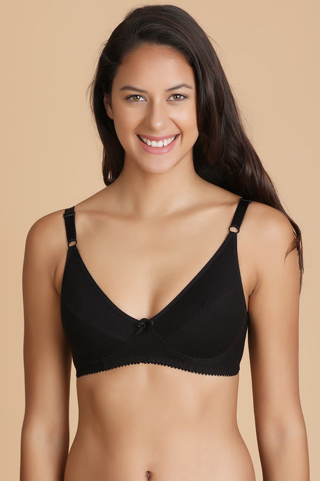 Buy Lovable Super Soft Double Layered Wirefree Bra- White at Rs.440 online