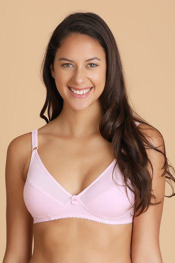 Buy Lovable All Day Wirefree Bra- Baby Pink at Rs.440 online