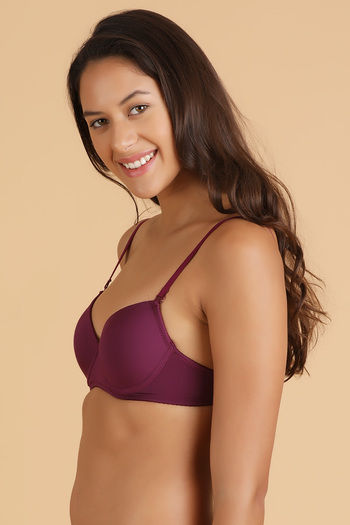 Buy Lovable Thickly Padded Full Coverage Bra- Skin at Rs.765 online