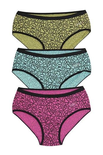 Buy Lovable Mid Waist Hipster Panty(Pack of 3)- Assorted at Rs.440 ...