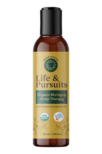 Buy Life & Pursuits Organic Bhringraj Scalp Therapy Hair Oil 100 ml