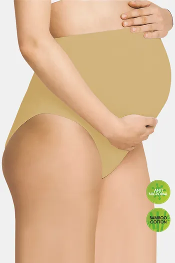 2023-women's Seamless Maternity Shapewear For Es. Mid-thighs Pregnancy  Underwear. S-2xl-1