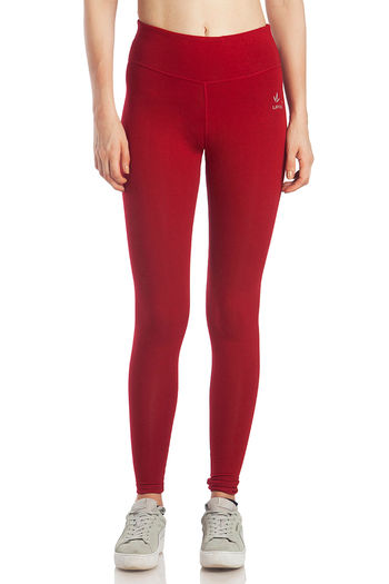 Buy Lavos Secret Sleek Pocket Skin Fit Pant- Red N Print