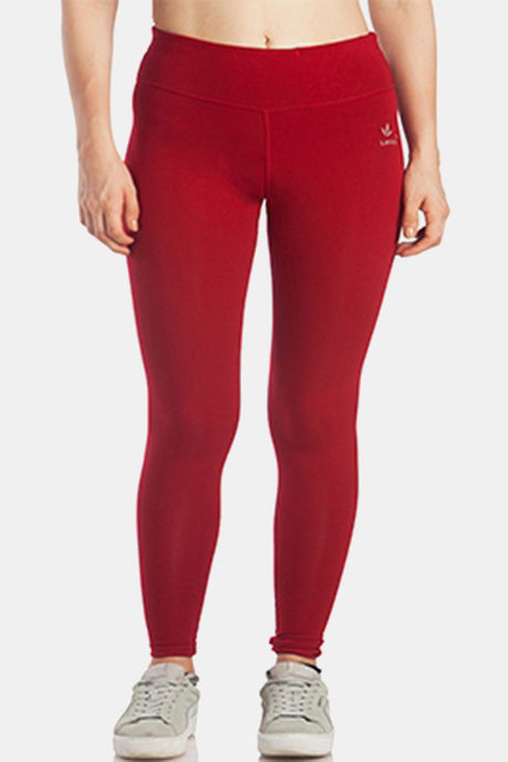 Buy Lavos Bamboo With Organic Cotton Anti Microbial Skin Fit Pants - Red at  Rs.1299 online