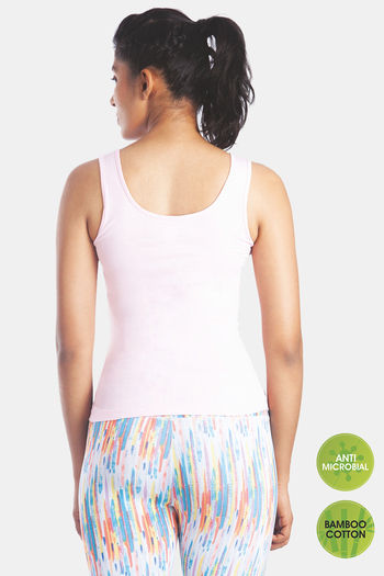 Lavos Bamboo Cotton Camisole - Light Pink