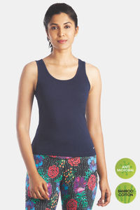 Buy Lavos Organic Cotton & Bamboo Camisole - Navy Blue