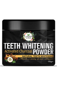 Buy Luxura Sciences Teeth Whitening Activated Charcoal Powder 100 gm