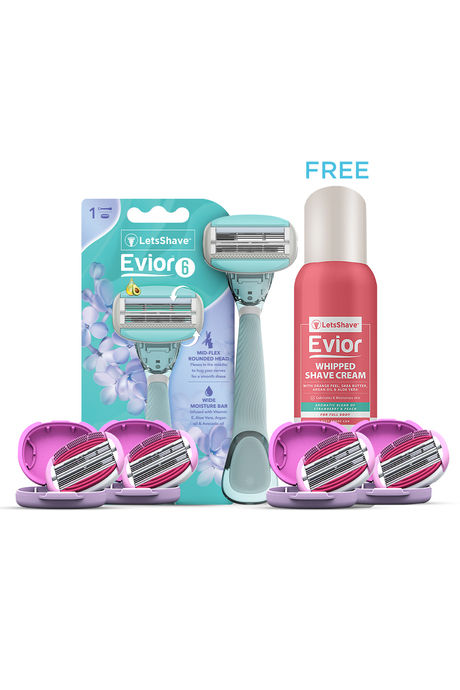 evior razor and shaving gel