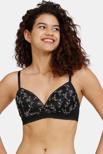 Marks Spencer Black Solid Non Wired Padded Bra 6628475.htm - Buy Marks  Spencer Black Solid Non Wired Padded Bra 6628475.htm online in India