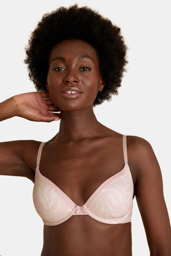 Buy Marks & Spencer Padded Wired Full Coverage T-Shirt Bra - Light Pink Mix  at Rs.1839 online