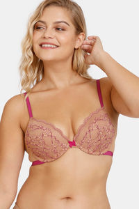 Buy Marks & Spencer Single Layered Non Wired Full Coverage Cami Bra - Rich Amber